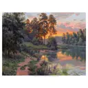 Постер Русская коллекция "Краски вечера" 64x84 см