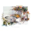 Постер Русская коллекция "Серенада" 64x84 см