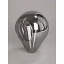 Плафон Vitaluce Vl6949-1p E14 стеклянный серый/серебристый Ø 13 см