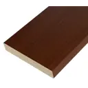 Наличник Антик 2150x70x8 мм ПВХ ламинация цвет орех итальянский