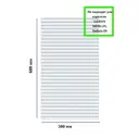Фасад универсальный для кухонного шкафа 50x68x1.8 см Storys МДФ цвет белый