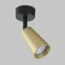 Спот поворотный Imex Il.0005.4901-bmg 1 лампа 2 м² цвет жёлтый/золотой