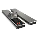 Конвектор внутрипольный Royal Thermo с решёткой 1000x250x75 мм. оцинкованная сталь цвет серый