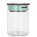 Банка для сыпучих продуктов Fissman 0.6 л стекло цвет прозрачный