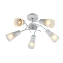 Люстра потолочная Escada CALLA 1109/5P White 40Вт 220В E14 18 м² Пульт дистанционного управления не нужен цвет белый