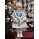 Новогодняя фигурка China Dans NC12-1032 Снегурочка h 30 см