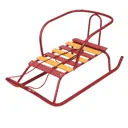 Санки Nika Kids Ветерок 1 82x37x82 см цвет алый