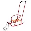 Санки Nika Kids Ветерок 7 75x17x75 см цвет алый
