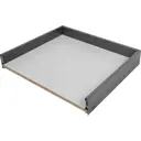 Ящик выдвижной Flowbox 60x10.4x50 см сталь/ЛДСП цвет антрацит