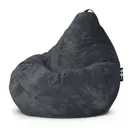 Кресло-мешок Goodpoof XXL 85x125x85 см вельвет цвет антрацит