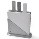 Набор разделочных досок 3 шт Fissman 8015 23x32.5 см пластик цвет серый