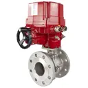 Кран шаровой с электроприводом DN.RU D160-01961 фланцевый нержавеющая сталь