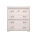 Комод Иж-мебель Афродита 15 4 ящика 120x37x88 см ЛДСП цвет бежевый