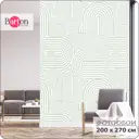 Фотообои флизелиновые Bartonwall 200x270 см Геометрия Абстракция M236-Z
