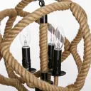 Люстра подвесная BayerLux 3950788, 3 лампы, цвет черный