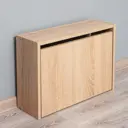 Шкаф для обуви Letta 53.2x37.4x17 см ЛДСП цвет дуб сонома