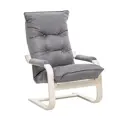 Кресло Leset Оливер 68.5x110x80 см рогожка цвет светло-серый/бежевый