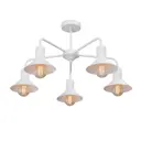 Люстра на штанге Vitaluce V4805-0/5PL белый матовый