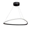 Светильник подвесной светодиодный Vitaluce V4624-1/1s 10 м² нейтральный белый свет цвет черный
