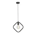 Люстра подвесная VITALUCE V4543-1/1S 1 лампа 3 м² цвет черный