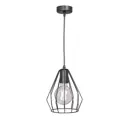 Люстра Vitaluce V4383-1/1S 1xE27 лофт цвет черный