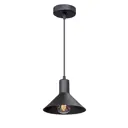 Подвесной светильник Vitaluce V4786-1/1S 1 лампа Е27 40 Вт цвет черный