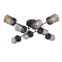 Люстра Vitaluce V4889-1/8PL 8хЕ27 модерн цвет черный