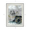 Картина в раме Декор Депо Алексей Макаров "Подшипник" E20 41x31 см