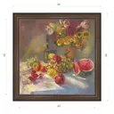 Картина в раме Декор Депо Ксения Черномор "Голландский натюрморт" E21 46x46 см