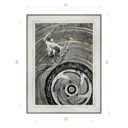 Картина в раме Декор Депо Алексей Макаров "Колесо" E20 41x31 см