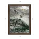 Картина в раме Декор Депо Алексей Макаров "Скат" E21 61x46 см