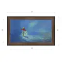 Картина в раме Декор Депо Ксения Черномор "Зелёный луч" E21 31x51 см