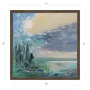 Картина в раме Декор Депо Михаил Харитонов Дом солнца E21 91x91 см