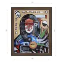 Картина в раме Декор Депо Константин Малютин "Радио" E21 61x51 см