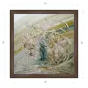 Картина в раме Декор Депо Михаил Харитонов Фокстрот E21 61x61 см