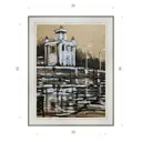 Картина в раме Декор Депо Константин Малютин "Шлюз №7" E20 46x36 см