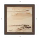 Картина в раме Декор Депо Михаил Харитонов Тишь E21 46x46 см