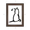 Картина в раме Декор Депо Константин Малютин "Наблюдатель" E21 41x31 см