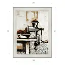 Картина в раме Декор Депо Константин Малютин "Мясорубка" E20 46x36 см