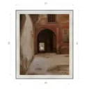 Картина в раме Декор Депо Константин Малютин "Итальянский дворик" E20 61x51 см