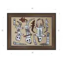 Картина в раме Декор Депо Константин Малютин "Гады" E21 31x41 см