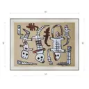 Картина в раме Декор Депо Константин Малютин "Гады" E20 46x61 см