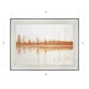 Картина в раме Декор Депо Константин Малютин "Звуковая дорожка" E20 31x41 см