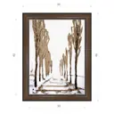 Картина в раме Декор Депо Константин Малютин "Аллея" E21 46x36 см