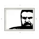 Картина в раме Декор Депо Константин Малютин "С. Довлатов" E20 46x61 см