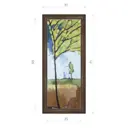 Картина в раме Декор Депо Константин Малютин "Деревья весны" E21 71x31 см