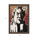 Картина в раме Декор Депо Константин Малютин "Мартин Лютер" E21 66x46 см