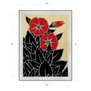 Картина в раме Декор Депо Константин Малютин "Петунии" E20 61x46 см