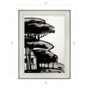 Картина в раме Декор Депо Константин Малютин "Дом средь дерев" E20 41x31 см