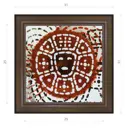 Картина в раме Декор Депо Константин Малютин "Scribens Trabem 21" E21 31x31 см